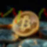 Visual representation of cryptocurrency trading risks