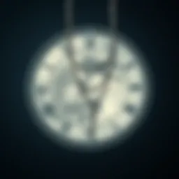 Astrological Moon Chart Representation