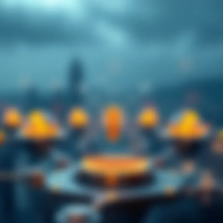 A diagram illustrating the potential solutions provided by decentralized networks