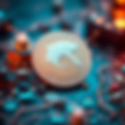 A visual representation of Orca Coin's blockchain technology