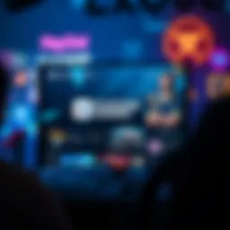 Visual representation of PlayOne Games interface showcasing its features