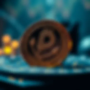 Blockchain Technology Supporting Pogai Coin Visual depiction of blockchain technology supporting Pogai Coin