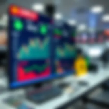 User Interface of a Popular Exchange User interface of a popular exchange