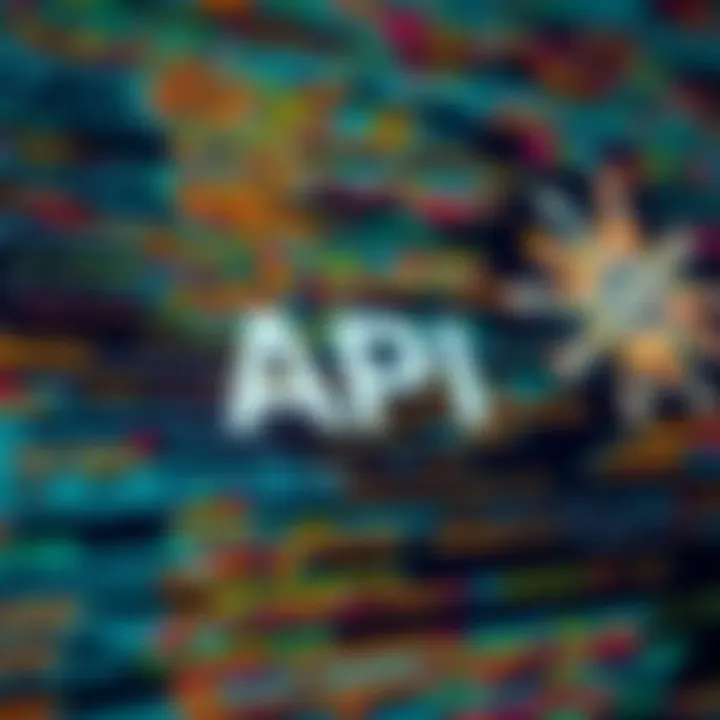 API Endpoint Implementation Across Programming Languages Diverse programming languages showcasing API endpoint implementation