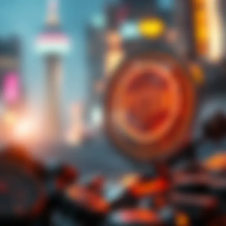 The Future Potential of Pyth Coin Futuristic concept representing the potential of Pyth coin