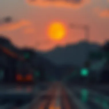 Potential Risks of Solar Activity on Digital Systems A conceptual image illustrating the risks of solar activity on digital infrastructure