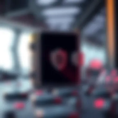 Exploring Security Features of Hardware Wallets A visual representation of security features of a hardware wallet.