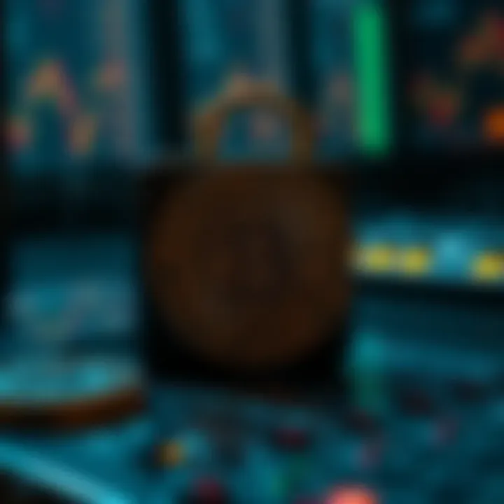 Security Features for Cryptocurrency Exchanges Symbolic depiction of security features in cryptocurrency exchanges