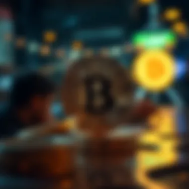 Social Acceptance of Cryptocurrencies Illustration of social acceptance of cryptocurrencies