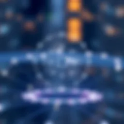Solana blockchain architecture visualization
