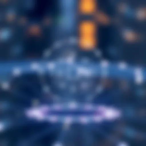 Solana blockchain architecture visualization