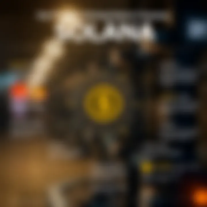 Key Features Driving Solana's Popularity Infographic illustrating Solana's unique features and advantages