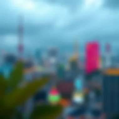 Cryptocurrency Ecosystem in South Korea Illustration of the cryptocurrency landscape in South Korea