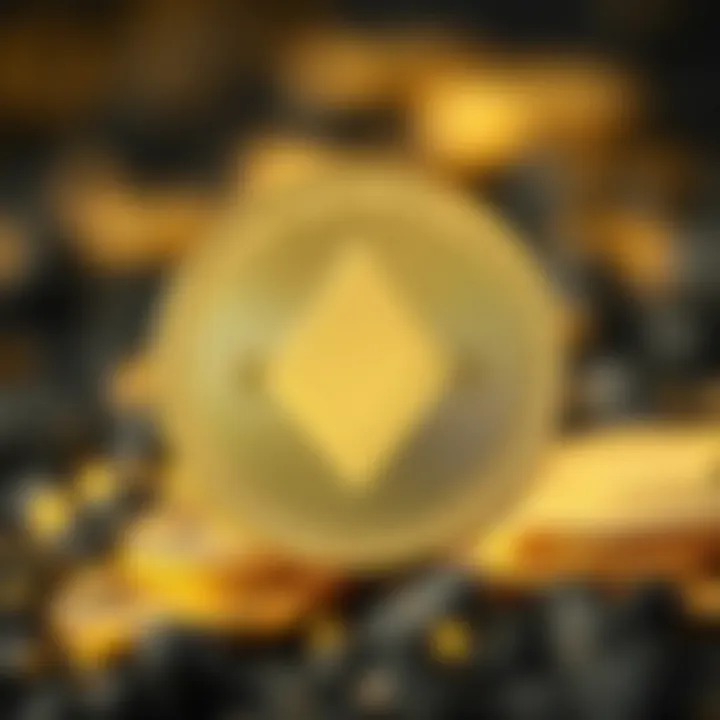 Creative visual of investment strategies in stigma coin