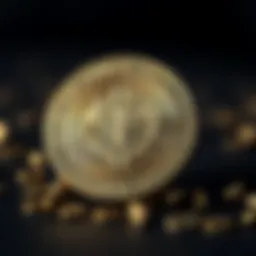 Conceptual representation of Tether USDT