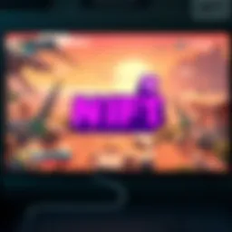 Visual representation of a Twitch stream overlay featuring NFTs