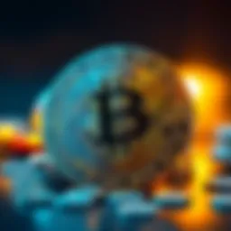 Conceptual representation of TXID in blockchain