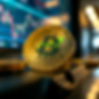 USDT and Market Trends Relationship Illustration depicting the relationship between USDT and market trends