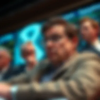 Investor Reactions to XRP Lawsuit Developments Conceptual image showing investors reacting to the XRP lawsuit developments