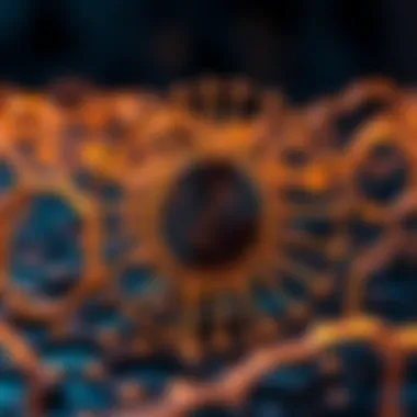 Understanding zk-SNARKs Technology Conceptual illustration of zk-SNARKs technology in blockchain